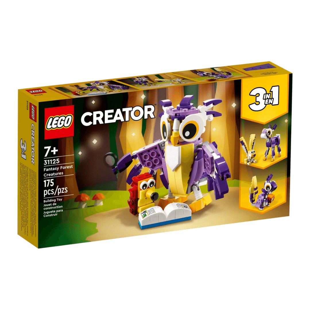 【樂高 LEGO】創意百變 3 合 1系列：奇幻森林動物