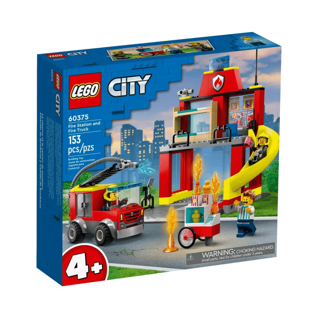 【樂高 LEGO】城市系列 : 消防局和消防車 